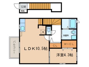 エム　プレイスの物件間取画像